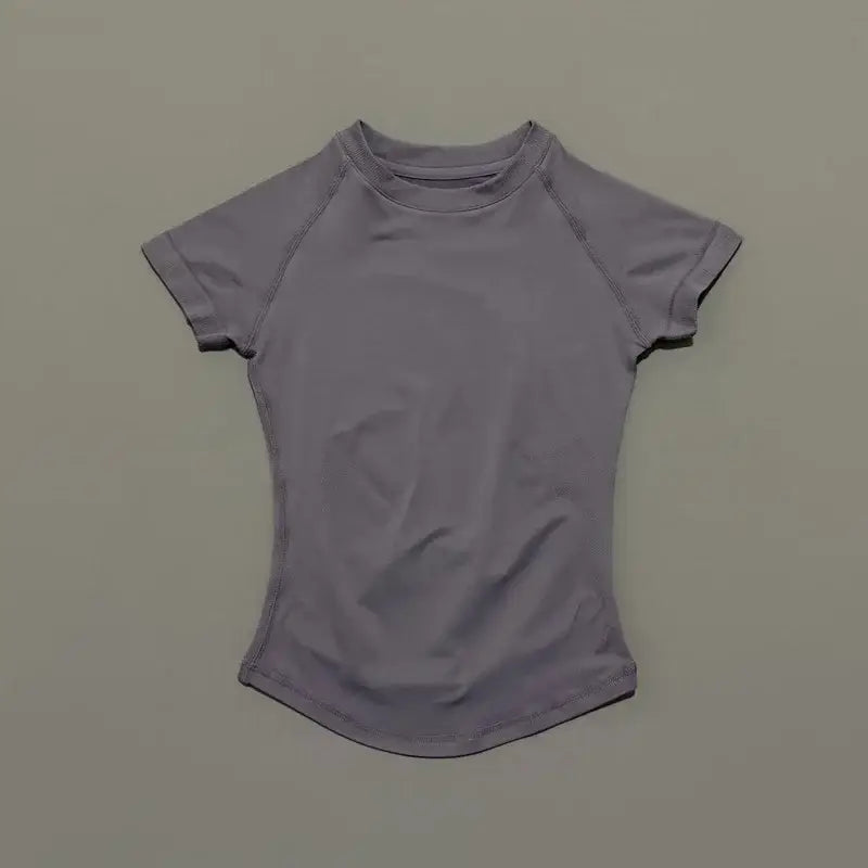 Sport Short Sleeve Top Women Seamless Yoga Leotard Clothing Running Sports T Shirt Gym Yoga Slim Fitness Active Top Tee