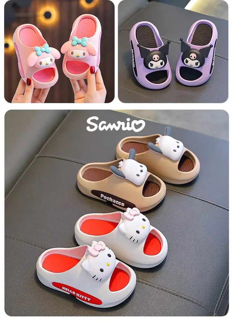 Beautiful Shoe’s 2026 Summer Girls’ Sandals 2026 New style Non slip Indoor Bathing Slippers for Children at Home