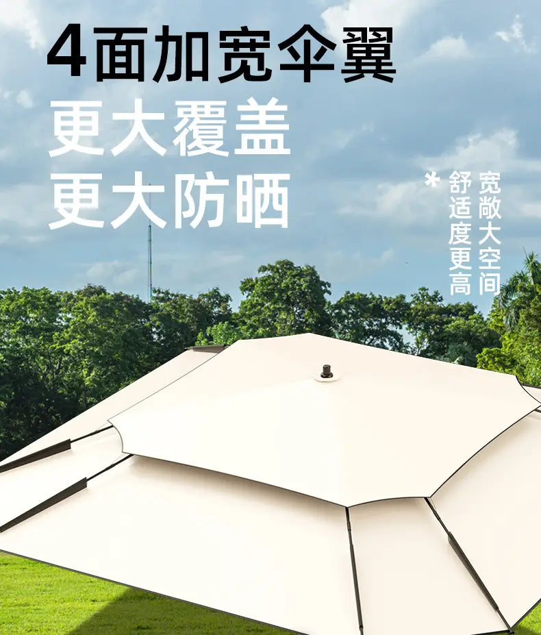 New 2.0-2.6M Fishing Parasol Innovative Octagonal Sunshade Umbrella Outdoor Portable Camping Fishing umbrella Big Beach