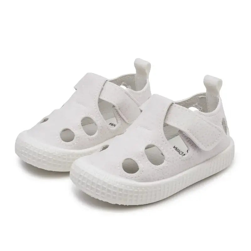Beautiful Shoe’s Kids Half Sandals Boys Sports Casual Shoes Cut-outs Hollow Fashion 2024 New Spring Summer Toddlers