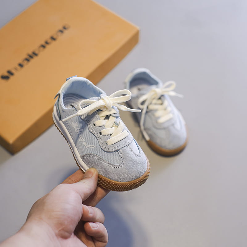 Beautiful Shoe’s Children Genuine Leather Sneakers Baby Quality Casual Shoes Boys Anti-slip Sport Shoes Girls Candy