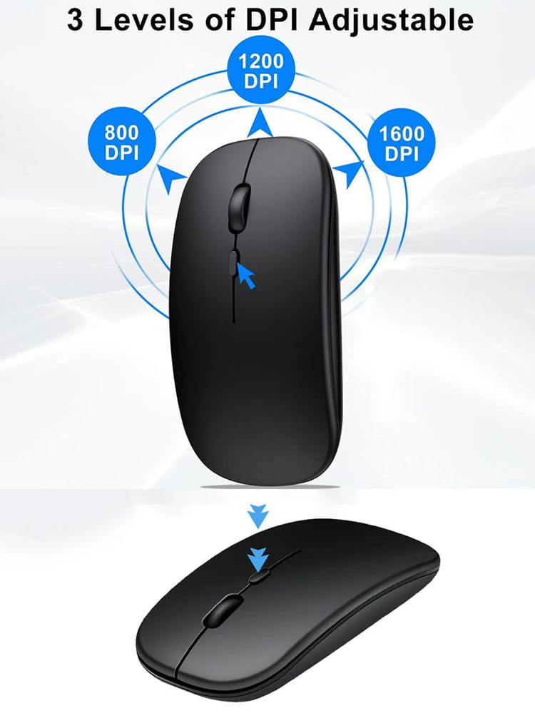 Silent Bluetooth Mouse Marcaron Computer Laptop Optical Mouse Wireless for iPad Samsung Xiaomi Lenovo Tablet Universal