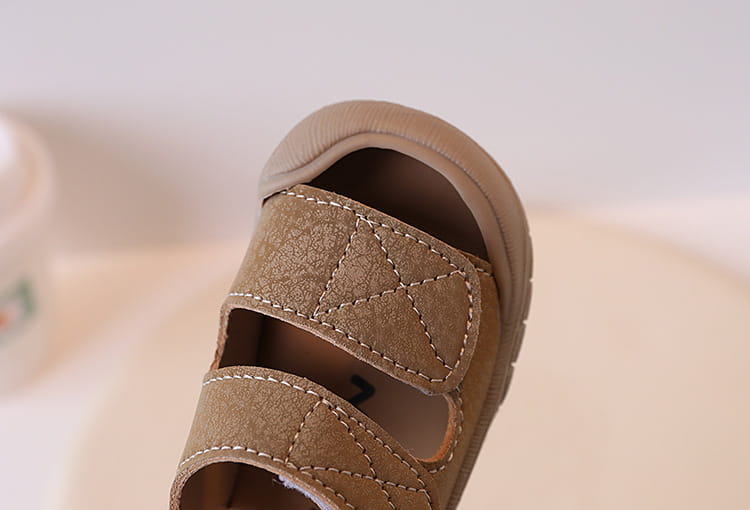 Beautiful Shoe’s Anti collision baby shoes simple women’s baby toe sandals walking shoes baby soft sole boys’ beach