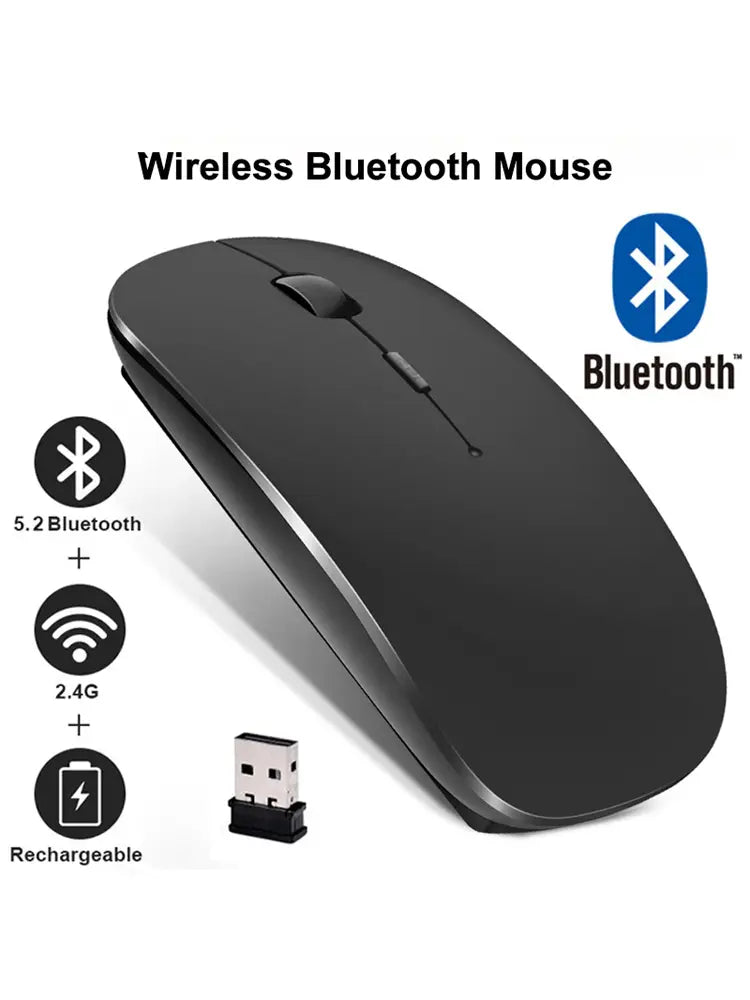 Silent Bluetooth Mouse Marcaron Computer Laptop Optical Mouse Wireless for iPad Samsung Xiaomi Lenovo Tablet Universal