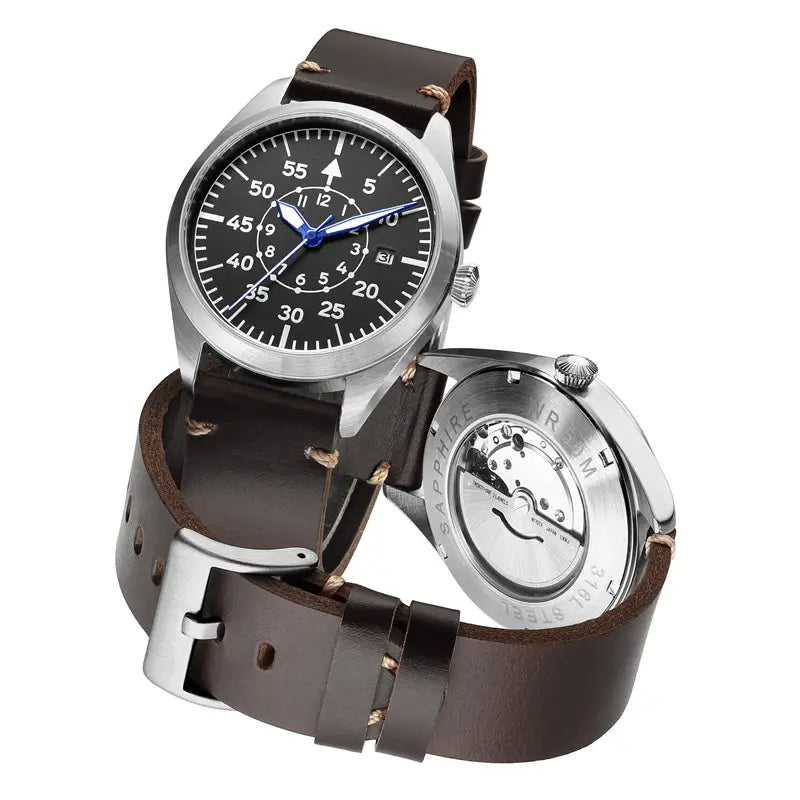 40mm Miyota 8215 Automatic Type B Pilot Watch