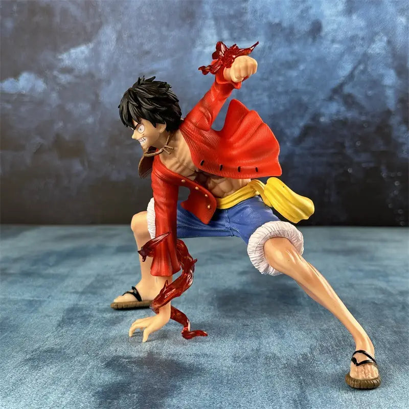 18cm One Piece Monkey D. Luffy Luffy Figures Battle Style Action Figures Anime Collection PVC Model Doll Toys Kid