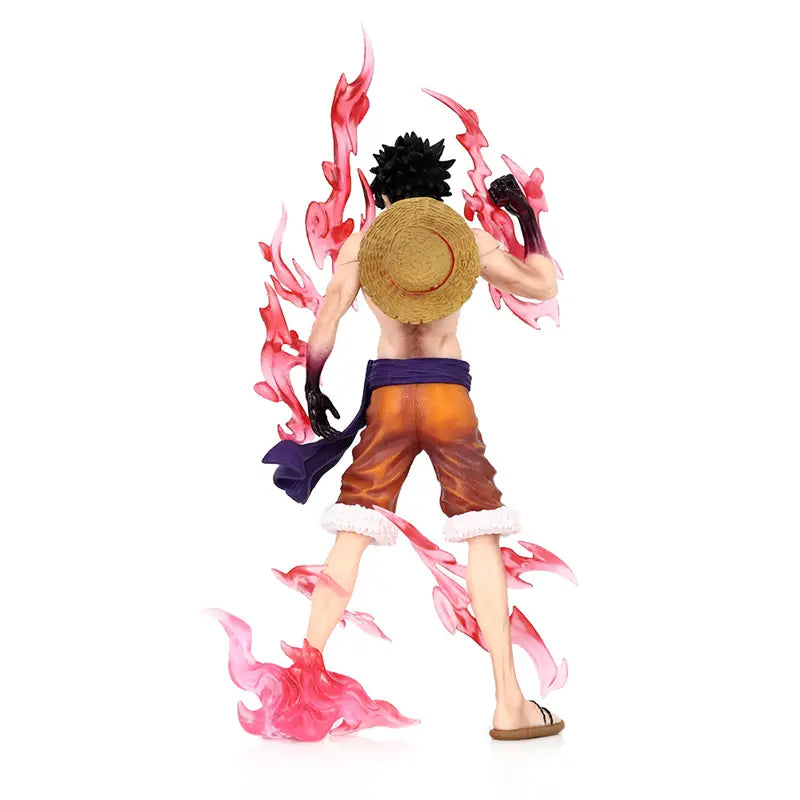 One Piece Luffy Anime Figure Toys Monkey D Luffy Flowing Cherry PVC Action Figurine Collection Model Dolls Birthday