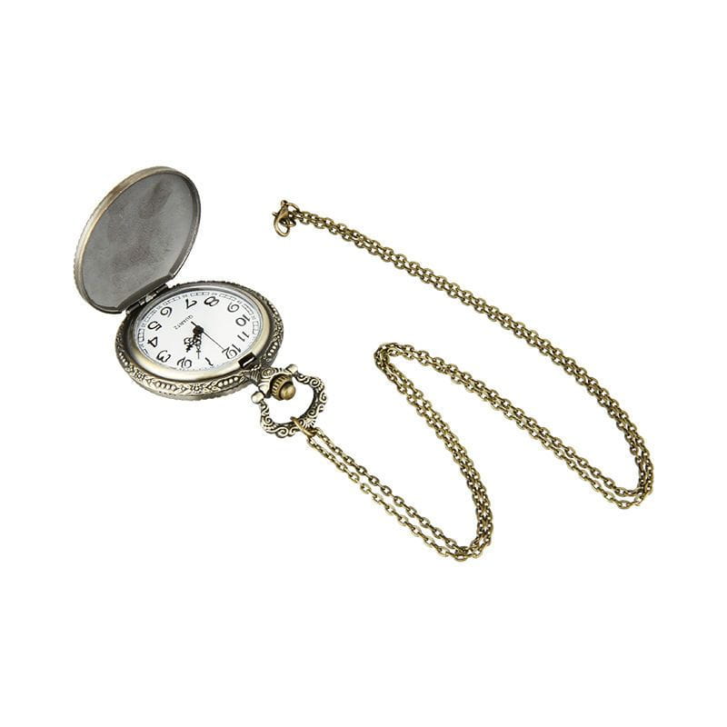 One Piece Monkey·D·Luffy Creative Personalized Retro Flip Pocket Watch Holiday Gift Anime Movie Cartoon Pocket Watch
