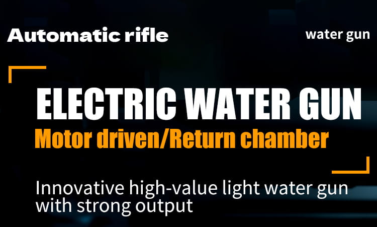 Electric Water Gun For Kids Adults Fully Automatic Water Pistol With LED Light Children’s Garden Outdoor Pool Beach