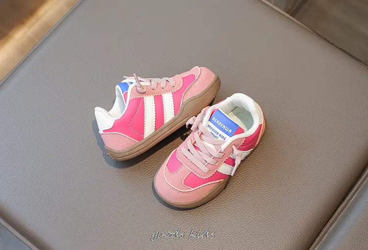 Beautiful Shoe’s Autumn Winter Children’s Casual Shoes Girls’ Sneakers Fashion Children’s Breathable Running Soft Shoes