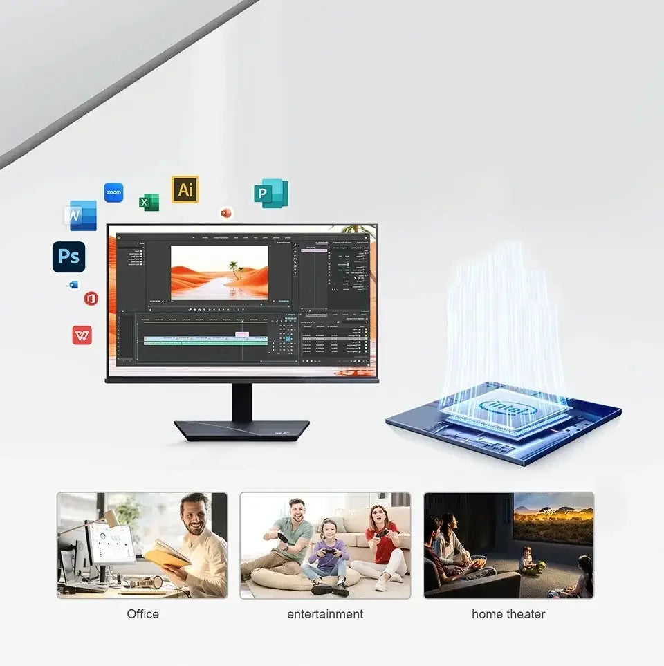 LENO Mini PC Gamer Portable Computer Intel Core i9-10980HK 32GB RAM 2TB SSD FHD Bluetooth WiFi6 Windows 11 Gaming