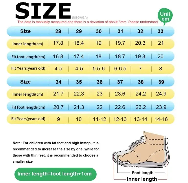 Beautiful Shoe’s 2026 Kids Children Sneakers for Boys Running Shoes Girls Sports Tenis Infantil Breathable Chaussure