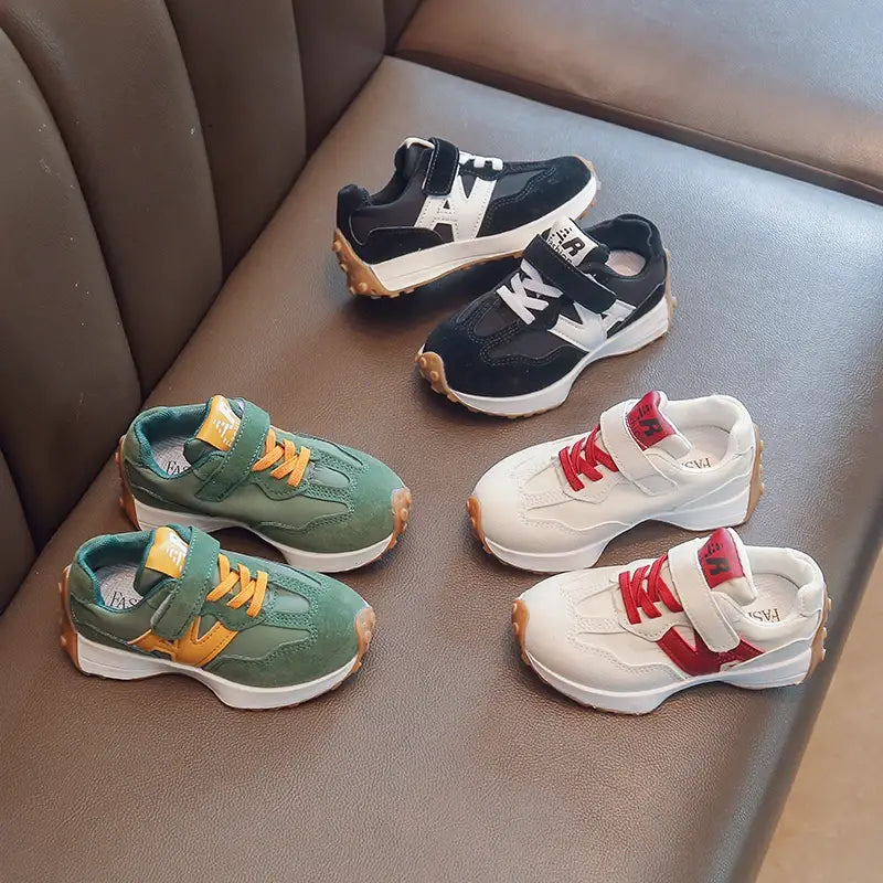 Beautiful Shoe’s Children’s Sports Shoes Toddler Breathable Non Slip Comfort Sneakers Lightweight Hook and Loop Soft