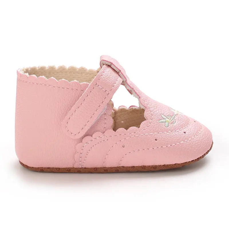 Beautiful Shoe’s 0-18M Baby Girl Princess Shoes Cute Printed Soft Cloth Bottom Anti slip Spring and Autumn Princess