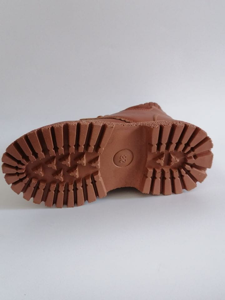 Beautiful Shoe’s Kids Leather Chelsea Boots Waterproof Children Sneakers Beige Toddler Snow Boots Girl Winter Shoe Boy