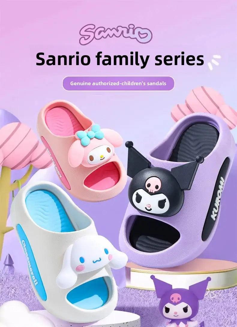 Beautiful Shoe’s 2026 Summer Girls’ Sandals 2026 New style Non slip Indoor Bathing Slippers for Children at Home