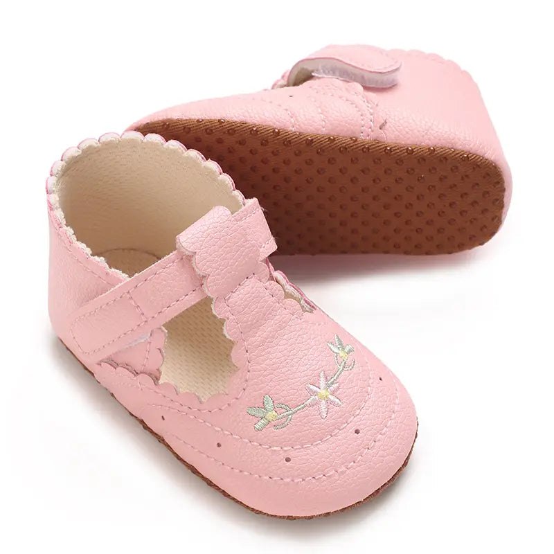Beautiful Shoe’s 0-18M Baby Girl Princess Shoes Cute Printed Soft Cloth Bottom Anti slip Spring and Autumn Princess