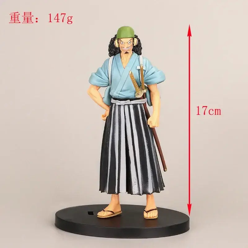 18cm One Piece Anime Figure Luffy Zoro Chopper Nami Action Figure Land of Wano Toys for Kids Gift Collectible Model