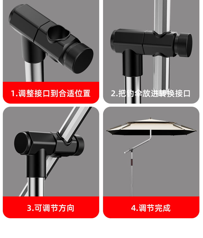 New 2.0-2.6M Fishing Parasol Innovative Octagonal Sunshade Umbrella Outdoor Portable Camping Fishing umbrella Big Beach