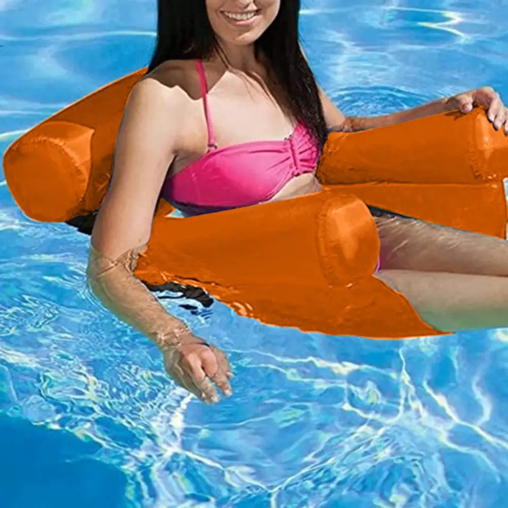1Pc 100×120cm Inflatable Mattresses for Water Fun Swimming Pool Hammock Lounge Chairs Water Sports Pool Floats Beach