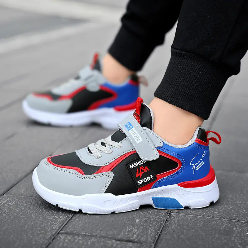 Beautiful Shoe’s Children Running Shoes Boys Basketball Sneakers Kids Shoes Outdoor Comfortable Sports Tennis Shoes