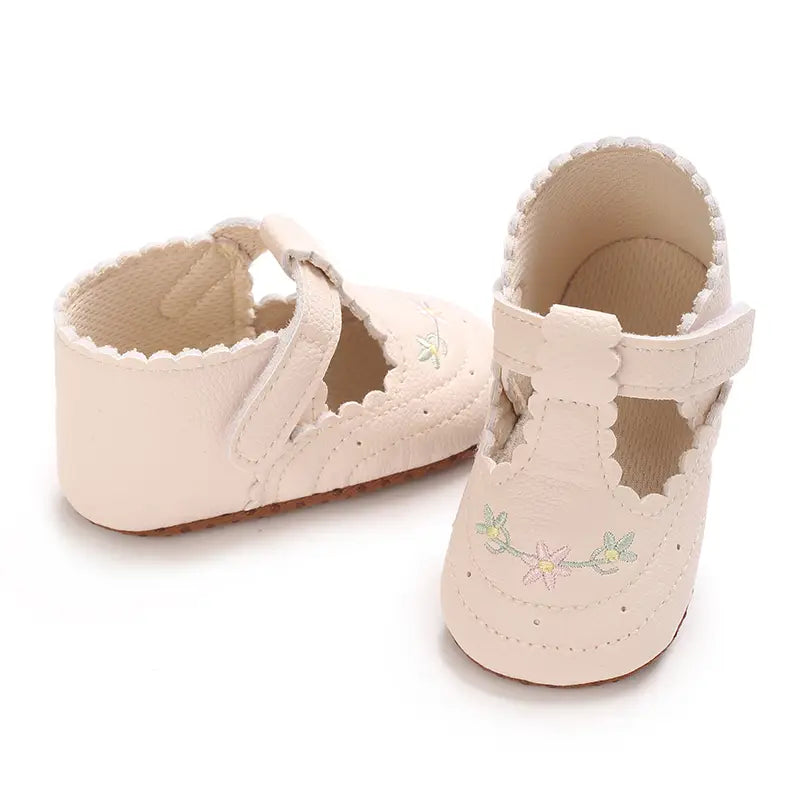 Beautiful Shoe’s 0-18M Baby Girl Princess Shoes Cute Printed Soft Cloth Bottom Anti slip Spring and Autumn Princess
