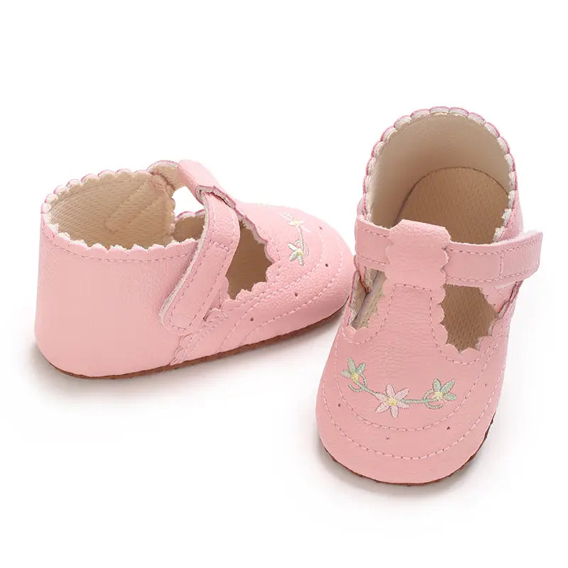Beautiful Shoe’s 0-18M Baby Girl Princess Shoes Cute Printed Soft Cloth Bottom Anti slip Spring and Autumn Princess
