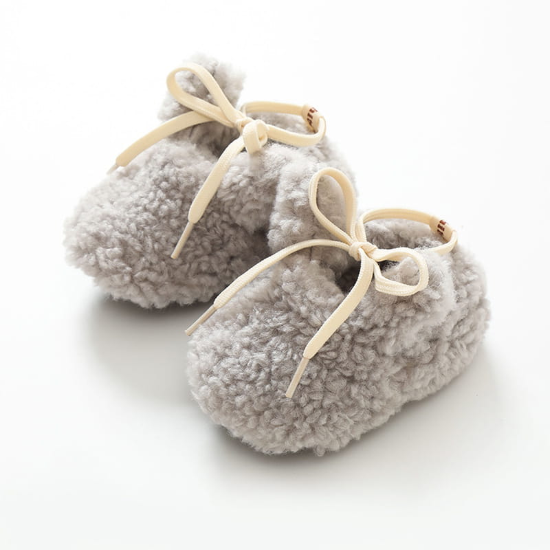 Beautiful Shoe’s Baby Shoes Winter Baby Boy Girl Booties Fluff Soft Toddler Shoes First Lamb Cashmere Anti-Slip Warm