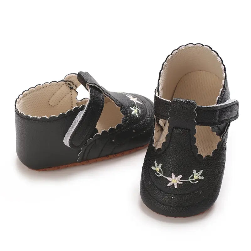 Beautiful Shoe’s 0-18M Baby Girl Princess Shoes Cute Printed Soft Cloth Bottom Anti slip Spring and Autumn Princess