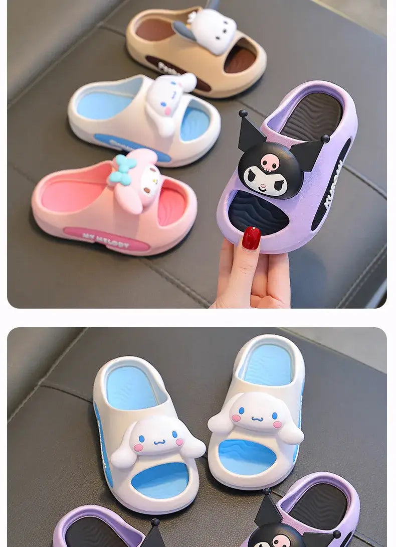 Beautiful Shoe’s 2026 Summer Girls’ Sandals 2026 New style Non slip Indoor Bathing Slippers for Children at Home