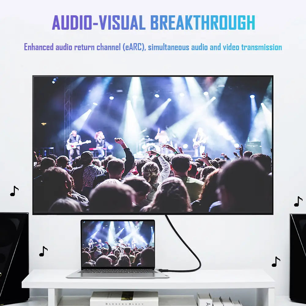 8K HDMI Cable 2.1 48Gbps High Speed HDMI Braided Cord-4K@120Hz 8K@60Hz DTS:X HDCP 2.2 & 2.3 HDR 10 for Compatible