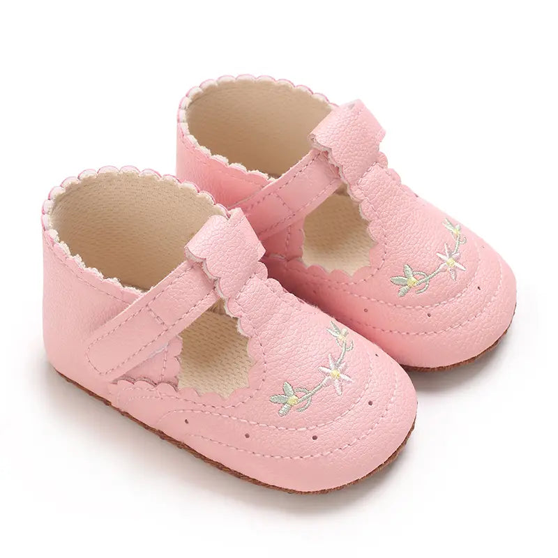 Beautiful Shoe’s 0-18M Baby Girl Princess Shoes Cute Printed Soft Cloth Bottom Anti slip Spring and Autumn Princess