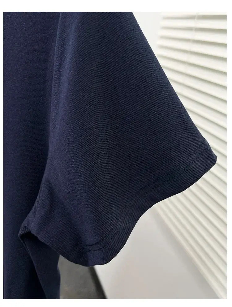 2026 Summer New High Quality Casual T Shirt Sexy Short Sleeved Sleeves Fashion Trend Solid Women Clothing Y2k Tops