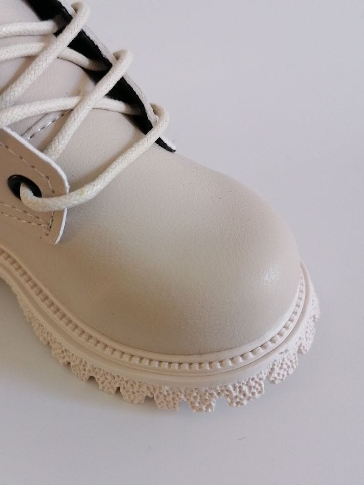 Beautiful Shoe’s Kids Leather Chelsea Boots Waterproof Children Sneakers Beige Toddler Snow Boots Girl Winter Shoe Boy