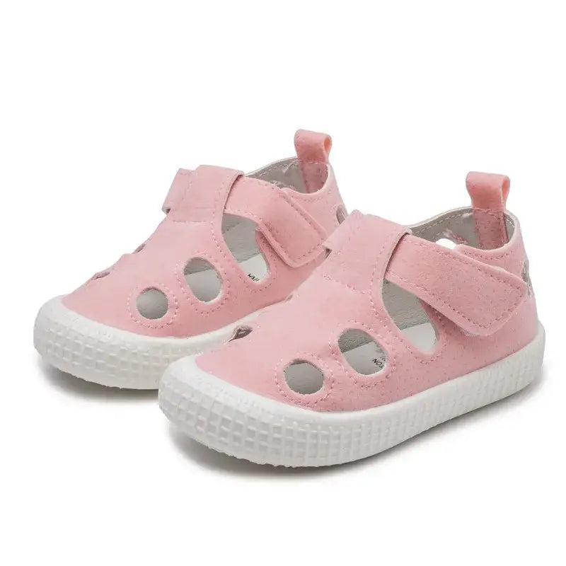 Beautiful Shoe’s Kids Half Sandals Boys Sports Casual Shoes Cut-outs Hollow Fashion 2024 New Spring Summer Toddlers