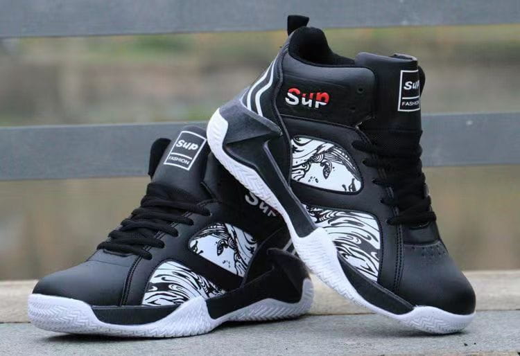 Beautiful Shoe’s New Anti-Slip Men’s Sneaker High Top Men’s Basketball Shoes Luxury Comfortable Running Shoes