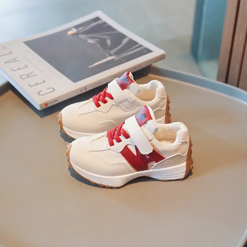 Beautiful Shoe’s Children’s Sports Shoes Toddler Breathable Non Slip Comfort Sneakers Lightweight Hook and Loop Soft