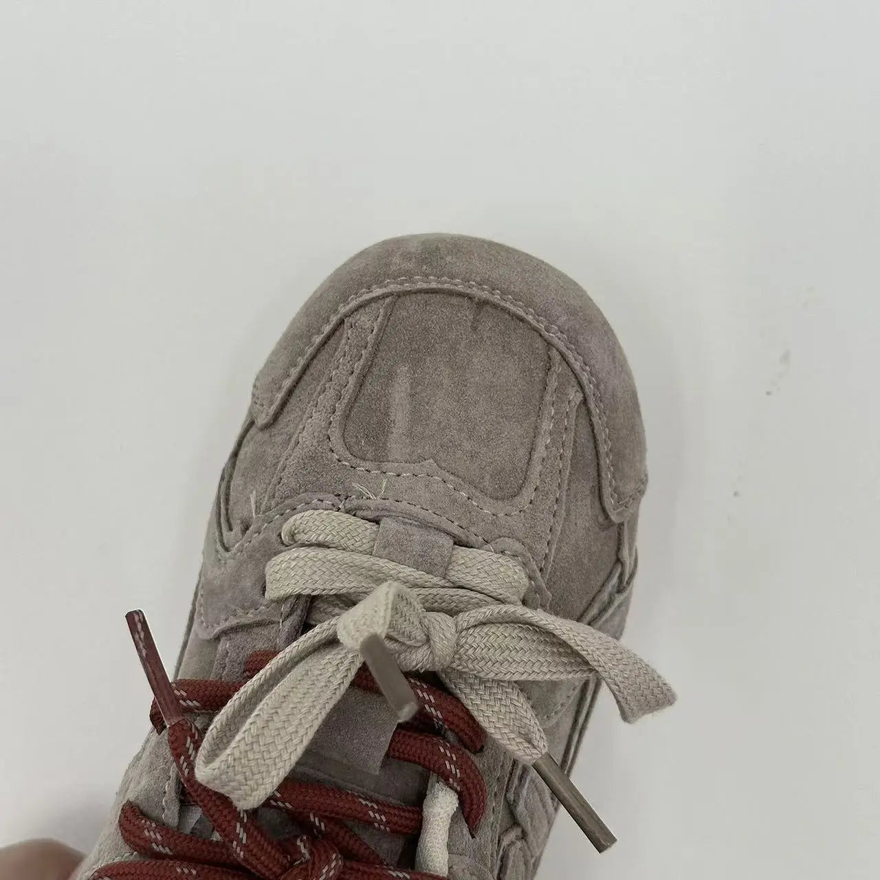 Beautiful Shoe’s Autumn Children’s Boys Girls Microfiber Leather Thin Bottom Running Shoes Kid Toddler Two-tone
