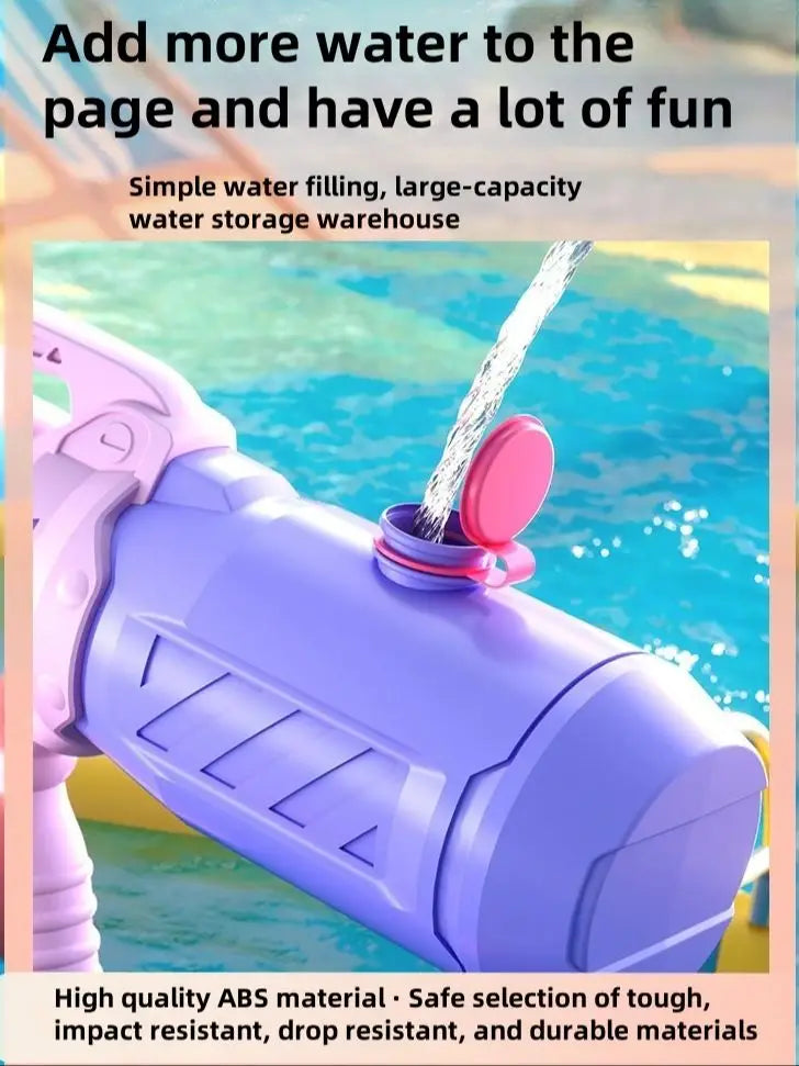 Cartoon style cute and fun single nozzle water gun cute and fun little ducks and bears very suitable for outdoor beach