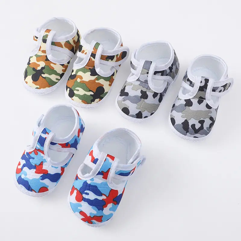 Beautiful Shoe’s Newborn Baby Boy Girls Shoes Spring Autumn Lovely Floral Embroidery Anti-Slip Sneaker Crib Shoes Soft
