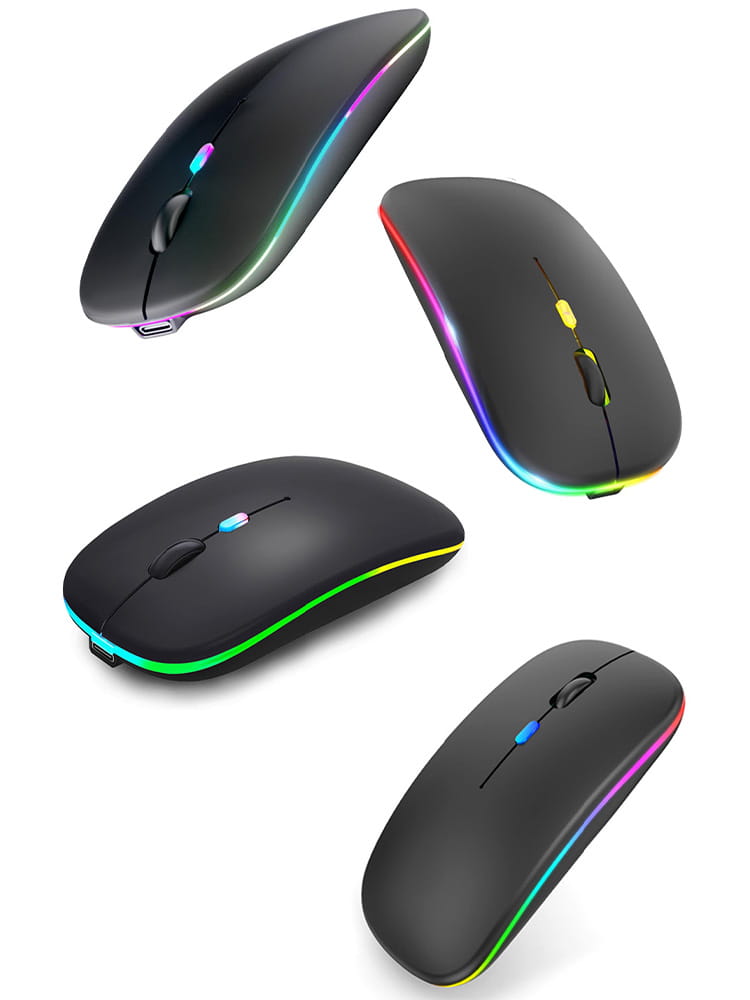 Silent Bluetooth Mouse Marcaron Computer Laptop Optical Mouse Wireless for iPad Samsung Xiaomi Lenovo Tablet Universal