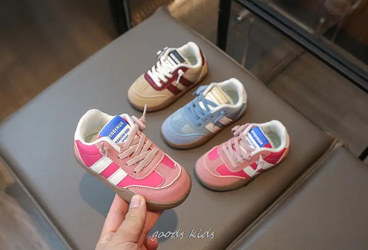 Beautiful Shoe’s Autumn Winter Children’s Casual Shoes Girls’ Sneakers Fashion Children’s Breathable Running Soft Shoes