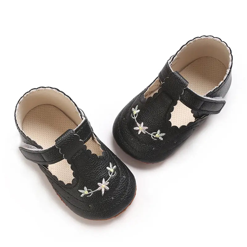 Beautiful Shoe’s 0-18M Baby Girl Princess Shoes Cute Printed Soft Cloth Bottom Anti slip Spring and Autumn Princess