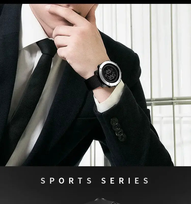 Montre SKMEI Digital Sport Watch Waterproof Chronograph Alarm Men Timepiece