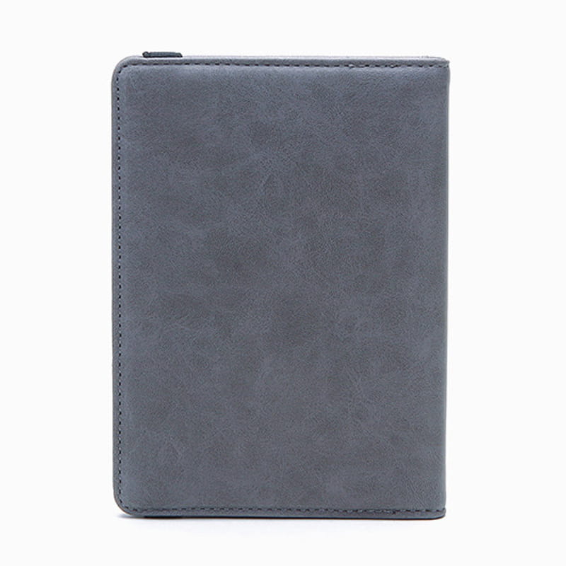 Unisex PU Leather Passport Holder - RFID Blocking Travel Wallet for Credit/ID Cards & Tickets (Men & Women)