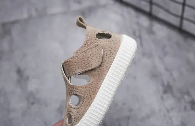 Beautiful Shoe’s Kids Half Sandals Boys Sports Casual Shoes Cut-outs Hollow Fashion 2024 New Spring Summer Toddlers