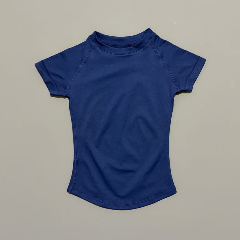 HISTELLO Sports Short Sleeve Top Women Gym Yoga Top Workout Clothes Sports T Shirt Fitness Activewear Running Tight Tops