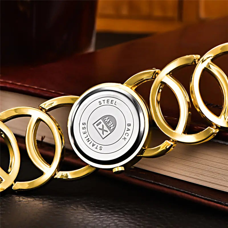 Montre Luxury Brand Lady Gold Watches Full Stainless Steel Magic Women Bracelet Zegarki Damskie Znanych Marek Montre