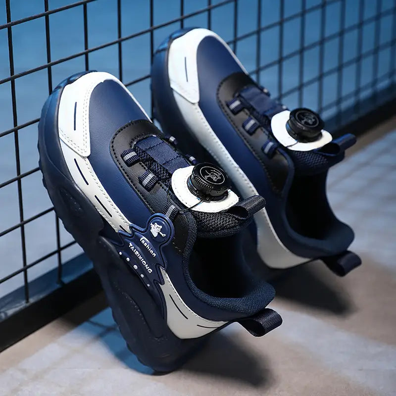 Beautiful Shoe’s Children Sneaker Boys Casual Shoes Leather Student Walking Shoes Kids Non-slip Lightweight Girls