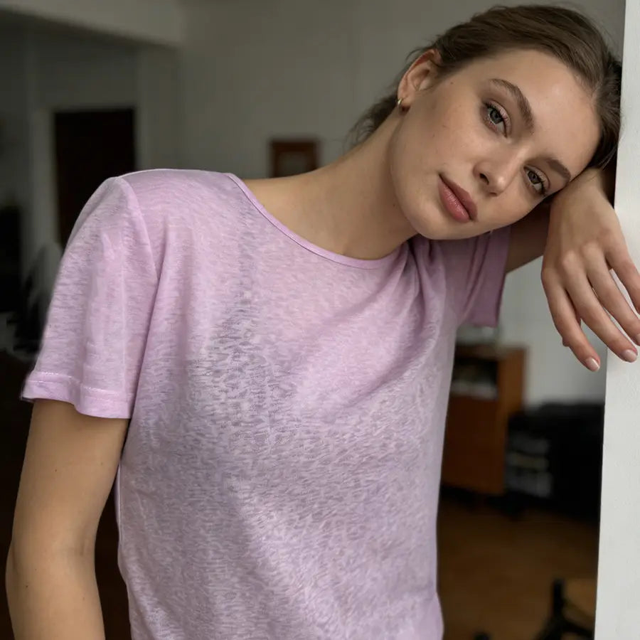 Hirsionsan 2025 Basic soft T Shirts Women Summer autumn Long Sleeves Loose Bottom Tees Ladies Casual Knitted Soft Woman